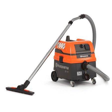 Husqvarna Dust Extractor Wet and Dry Industrial Vacuum, 157 Cfm, 1.9 Hp, 120V S11